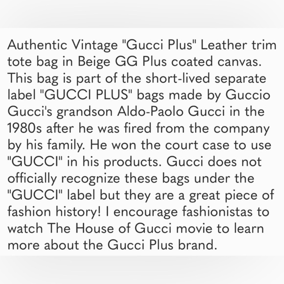 Gucci Plus Rare Large Vintage Tote - Picture 15 of 15